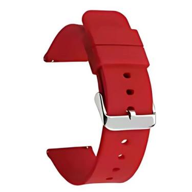 Imagem de Pulseira Silicone New 16mm 18mm 19mm 20mm 22mm 24mm 26mm 28mm 30mm - P