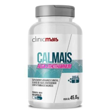 Imagem de Cálcio Alga Lithothamnium Vitam. D e Magnésio 60 cáps. - Chá Mais