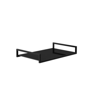 Imagem de Bandeja Preta 25X40 cm - Linha Frame - Forma Utilidades