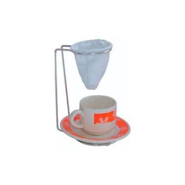 Imagem de Suporte para Coador de Café Expresso Mini e Coador de Pano - Santa Edw