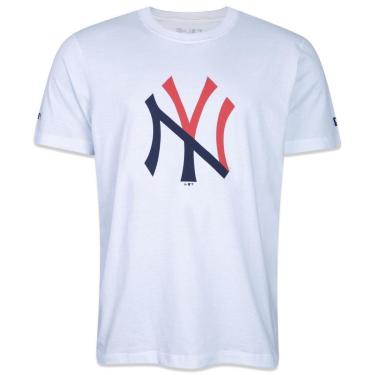 Imagem de CAMISETA REGULAR MLB NEW YORK YANKEES WORLD MANGA CURTA BRANCO NEW ERA-Masculino