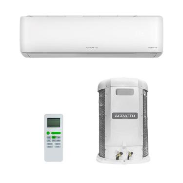 Imagem de Ar Condicionado Split Hi Wall Agratto Liv Top Inverter 18.000 Btus Frio 220v R-32
