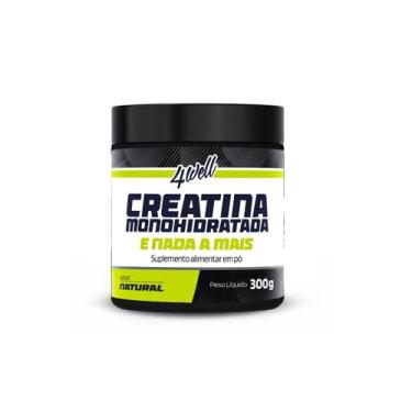Imagem de Creatina Monohidratada 4well 300g Pote Sabor Natural