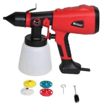 Imagem de Pistola Pintura Eletrica Pulverizadora Compressor 800w - KNAKASAKI, 22