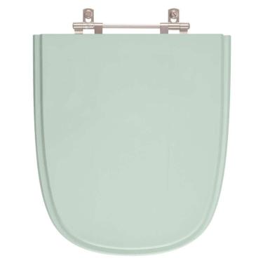 Imagem de Assento Sanitario Poliester Ibiza Verde Agua Para Vaso Incepa