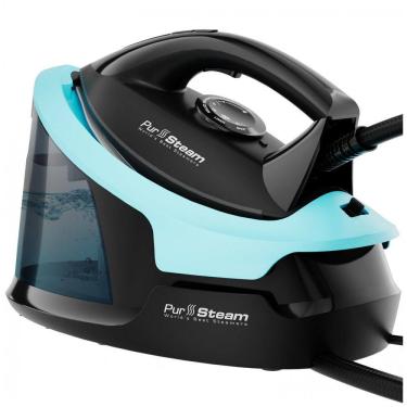 Imagem de Pursteam: Ferro de Passar a Vapor com Estação de Vapor Max e Base de Cerâmica, Reservatório de Água Removível de 1500ml, Pursteam World`s