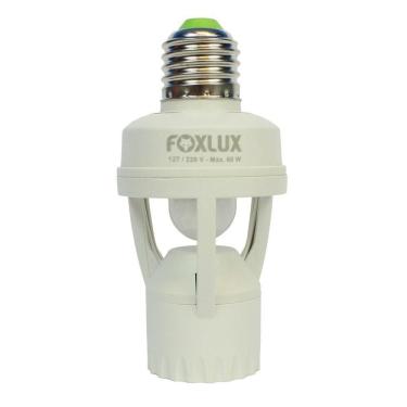 Imagem de Sensor De Presença Foxlux Base E-27 Bivolt