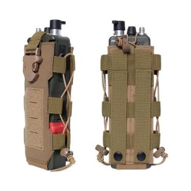 Imagem de Bolsa De Cintura Molle Para Garrafa De Água, Rádio E Cantil Para Espor