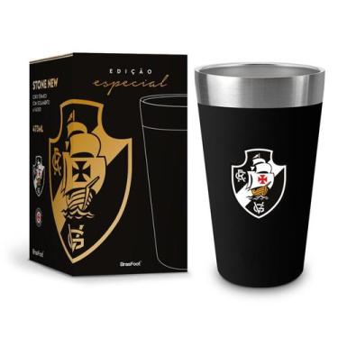 Imagem de Copo térmico new stone - vasco série ouro - brasfoot