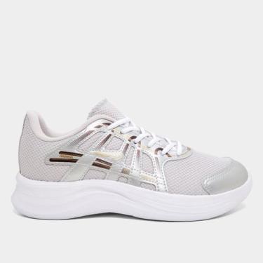 Imagem de Tênis Rainha Comet, Prata, Vinho, 36