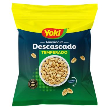 Imagem de Amendoim Torrado e Temperado Yoki 110g