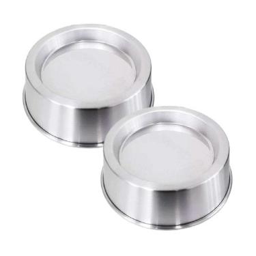 Imagem de Kit 2 Formas Ballerine Alumínio Bolo Piscina Vulcão 22cm - Continental