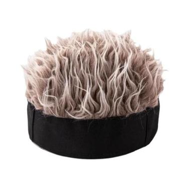 Imagem de Peruca Masculina Sintética De Cabelo Curto Com Touca Gorro Estilo Hip 