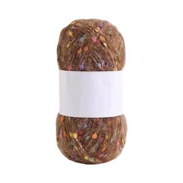 Imagem de Fio De Feijão Colorido 50g Para Tricô DIY, Material Para Cachecol, Cha