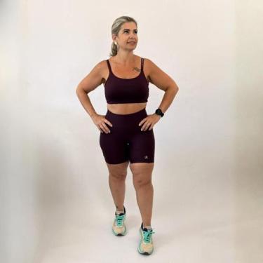 Imagem de Top Performance Feminino Modelagem Anatômica C/Bojo Fixo - JV FOR, M, 