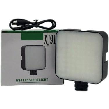 Imagem de Iluminador Soleste W81 Mini Led Pra Câmera Luz Panel 6.5w