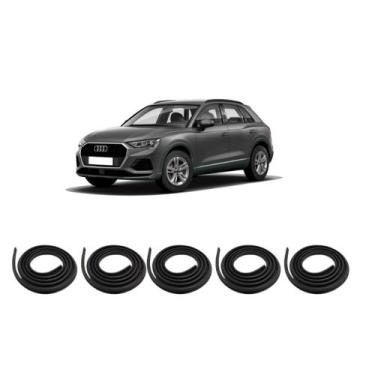 Imagem de Kit Borracha Vedação Das 4 Portas + Borracha Do Porta Malas Audi Q3 ap