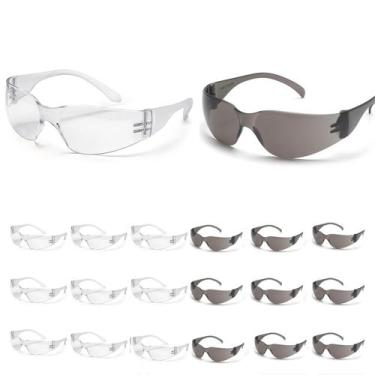 Imagem de Óculos de segurança ATERET Protective Policarbonato Branco (24 pares)