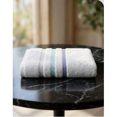 Imagem de Toalha de Banho Teka Comfort Touch 70x140cm Branca 100% Algodão 450g A