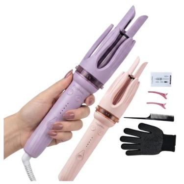 Imagem de Modelador de Cachos Automático 4 em 1 Bivolt 32mm e 28mm Profissional 