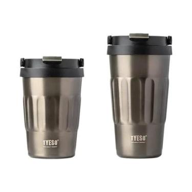 Imagem de Garrafa Térmica De Aço Inoxidável 400ml 500ml, Caneca De Café Isolada,