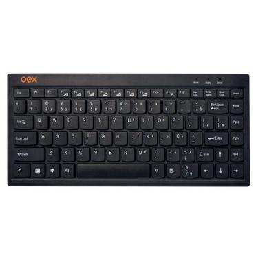 Imagem de Teclado usb mini flat tc301 preto oex