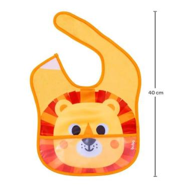 Imagem de Babador com Bolso Bubazoo Leao - Buba