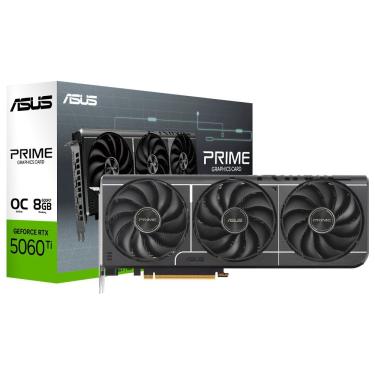 Imagem de Placa de Vídeo Prime GTIII Geforce RTX 5060 TI 8GB GDDR7 com Ray Tracing e DLSS Asus