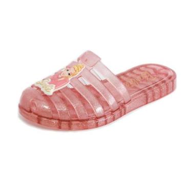 Imagem de Chinelo infantil personalidade barbie trend mule ref: 22620, 28