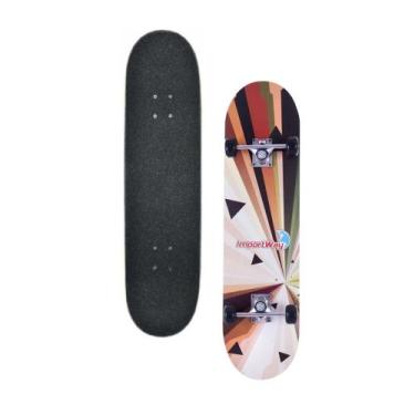 Imagem de Skate Infantil 31Pol Rodas 50mm Com Shape de Madeira 79cm e Rolamento 