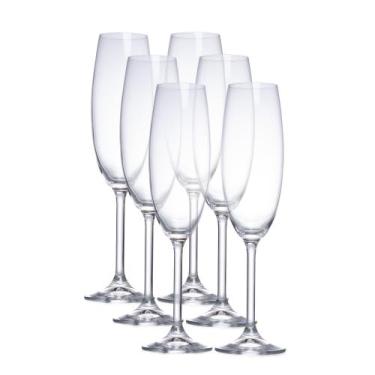 Imagem de Jogo de 6 taças Champanhe Gastro Cristal 220ml -Bohemia, 3 meses por d
