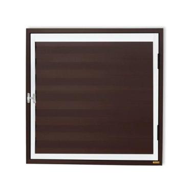 Imagem de Abrigo D'Água/Gásplus 1 Folha com Ventilação 60x80cm Brimak Mix Corten