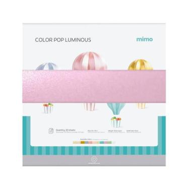 Imagem de Papel Color Pop Luminous Roxo Mimo - 30,5 x 30,5 cm - 250 g - 20 Fls