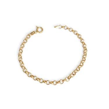 Imagem de Pulseira Feminina Portuguesa Ouro 18k - 3.16 - Roishi Alianças
