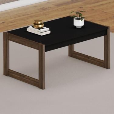 Imagem de Mesa de Centro Retangular AZ1014 Preto - Tecno Mobili