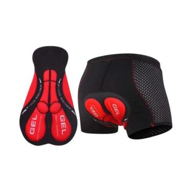 Imagem de Shorts De Ciclismo Masculinos Respiráveis Com Almofada De Gel 5D, Roup