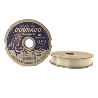 Imagem de Linha Pesca Mazzaferro Branca 0,50Mm X100M 19Dp1B050 - Kit C/20