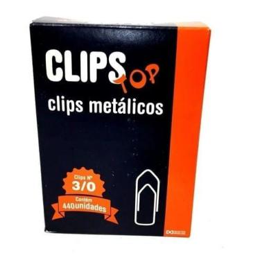 Imagem de Clips de Papel n 3/0 com 440 Unidades - Clips Top -