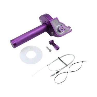 Imagem de Manopla De Acelerador Rápido Em Alumínio CNC De 22mm Para Moto, Dirt B