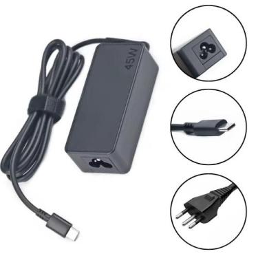 Imagem de Fonte Notebook Compatível Lenovo 45W USB-C 20 V 2.25A LE-06 - OEM