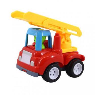 Imagem de Caminhão de Brinquedo Infantil Carrinho Construção Escada