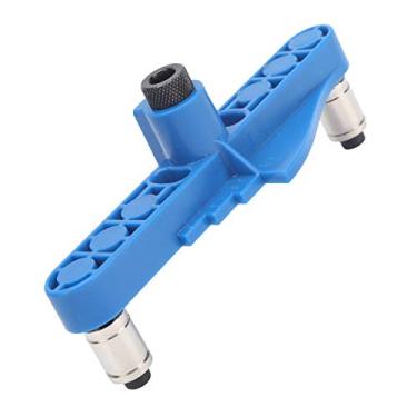 Imagem de Localizador de orifício para carpintaria, gabarito de orifício leve e preciso para carpintaria para puncionamento