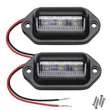 Imagem de Luz de placa de licença 6smd-Le qian shangmao 6smd-license plate light-2pcs