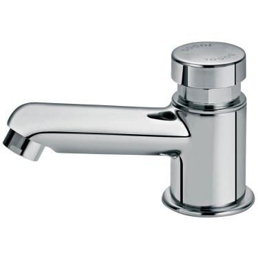 Imagem de Torneira para Banheiro de Mesa Docol PressMatic Compact 1/2'' Chrome Cromado