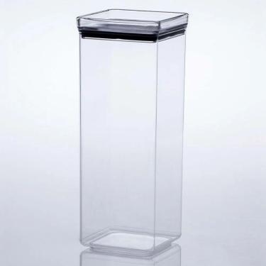 Imagem de Porta Mantimento Hermético Retangular Empilhável 2,6L Lumini