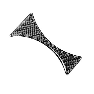 Imagem de FINMOKAL Porta-Copos Para Garrafa De Água Decoração Adesivo Tampa De Guarnição Para Jeep Wrangler Jk 2007-2010 Preto, Fibra De Carbono