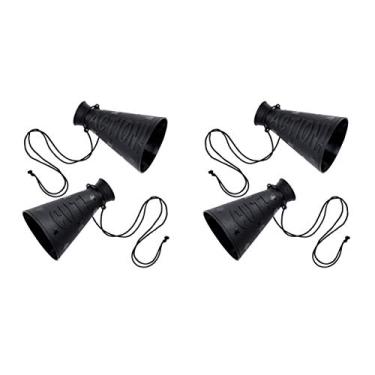 Imagem de Beistle Action Cut Megaphones 4 Peças Prêmios Decorações Noturnas Acessório de Fantasia Adereços de Cabine de Fotos Lembranças de Festa