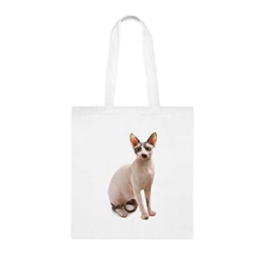 Imagem de Sphynx, sacola Sphynx, presente de sacola Sphynx, bolsa de ombro Sphynx, bolsas reutilizáveis Sphynx, ideia de presente de cesta de natal de aniversário, presente para ela, presente