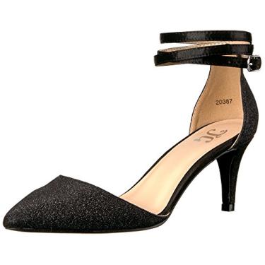 Imagem de Brinley Co Leyla Pump Sapato Feminino, Sapatos, Preto, 9
