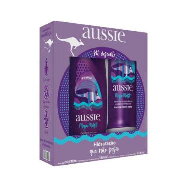 Imagem de Shampoo+Creme Tratamento Aussie 180ml+236ml Mega Moist Especial